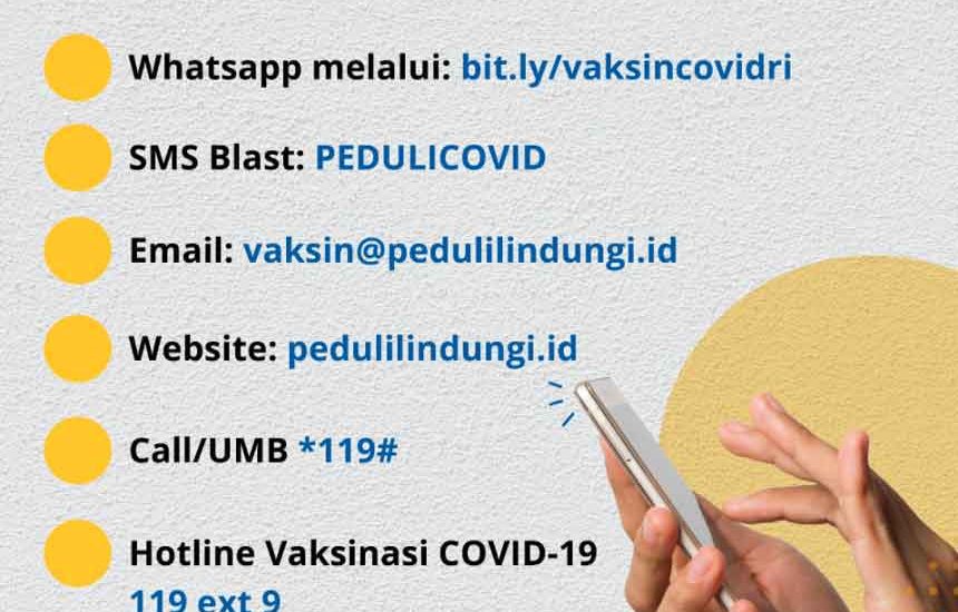 Penerima Vaksin Registrasi via WA