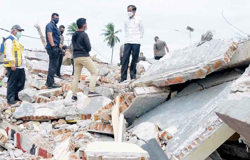 Pendataan Rumah Rusak Pascagempa