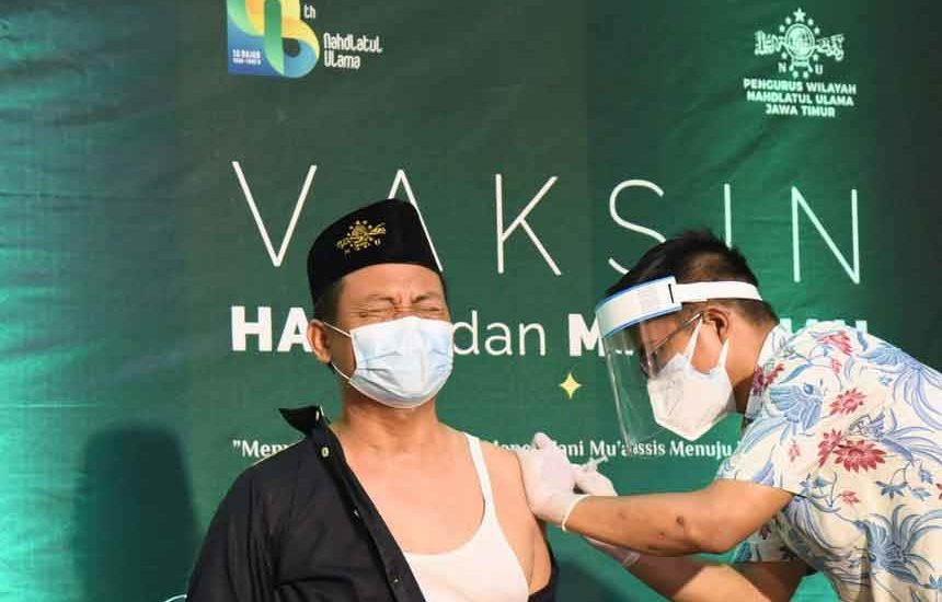 Jatim Tertinggi Vaksinasi Pelayanan Publik