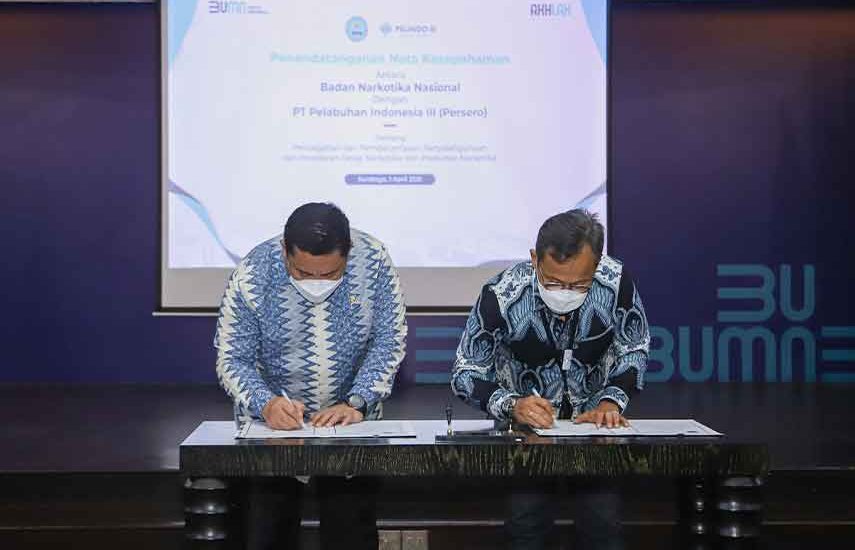 Berantas Narkotika, Pelindo III Gandeng BNN