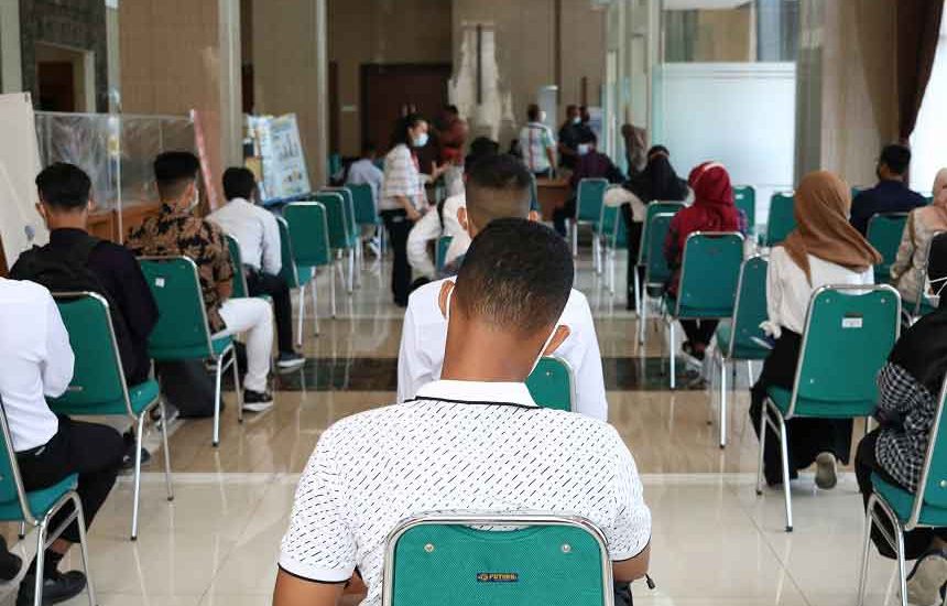 Lancar, Hari Perdana SBMPTN di Unair