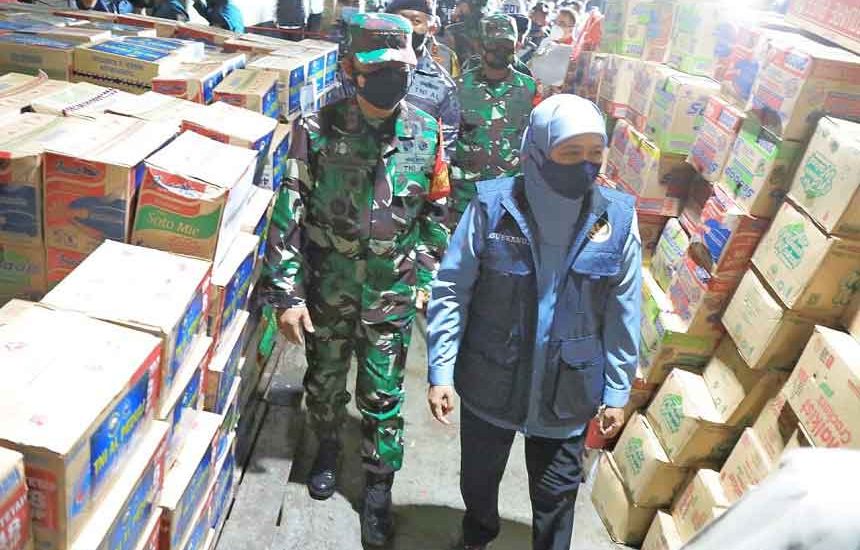 Forkopimda Jatim Berangkatkan Bantuan ke NTT