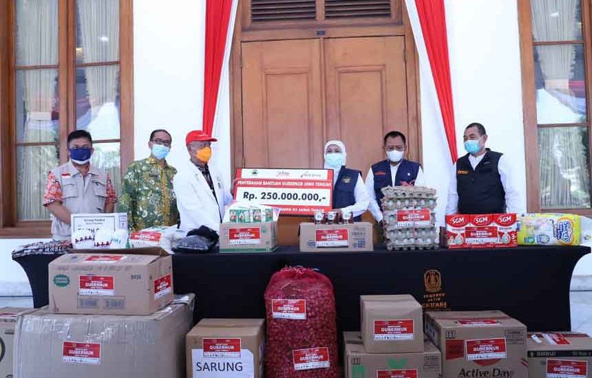 Gubernur Khofifah: Terimakasih Pak Ganjar
