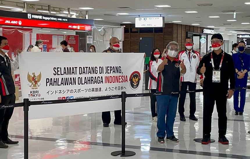 Dubes RI Sambut Atlet Olimpiade