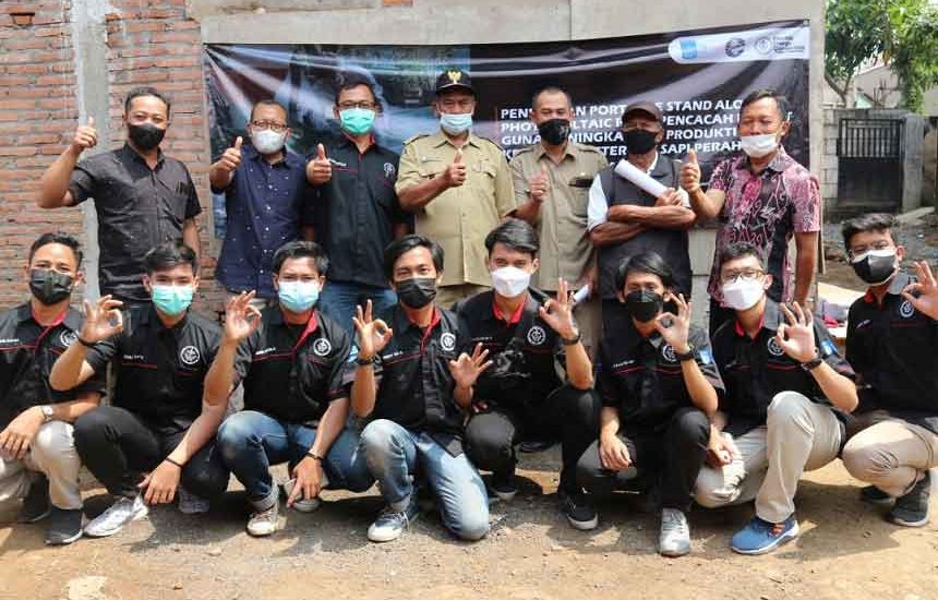 Pencacah Rumput Tenaga Panel Surya
