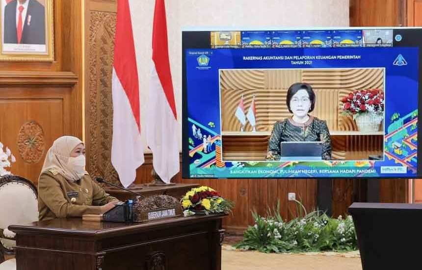 Menkeu Apresiasi Pemprov Jatim Raih WTP