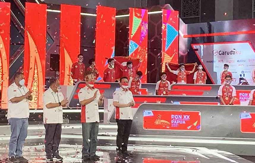 Ekshibisi eSport PON Papua Sukses