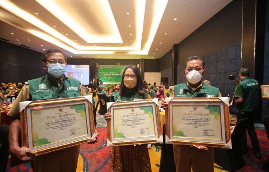 Tiga Kelurahan Bersih di Surabaya