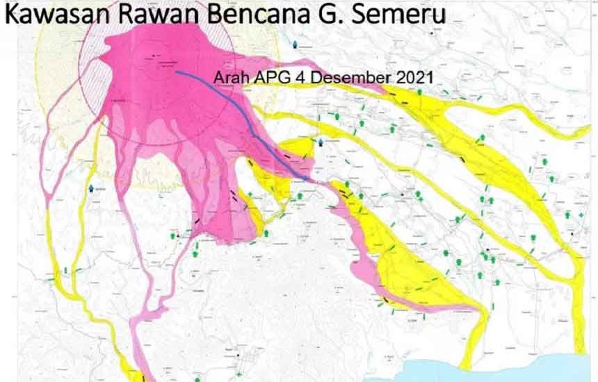 Jaga Radius 1Km dari Kawah Semeru