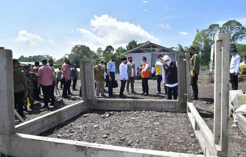 Saat Lebaran Huntara Semeru Siap