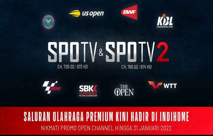 SPOTV, Tayangan Olahraga Terbaik IndiHome