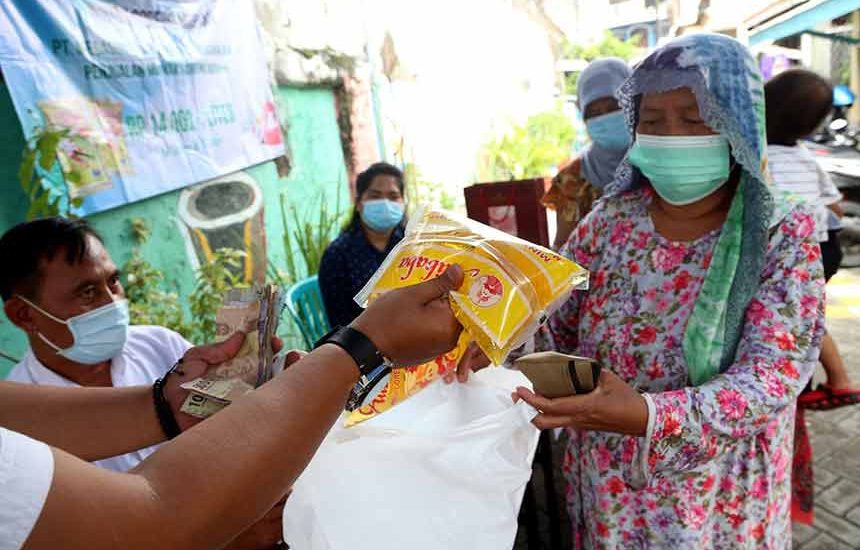 Pemkot Surabaya Gelar Operasi Pasar
