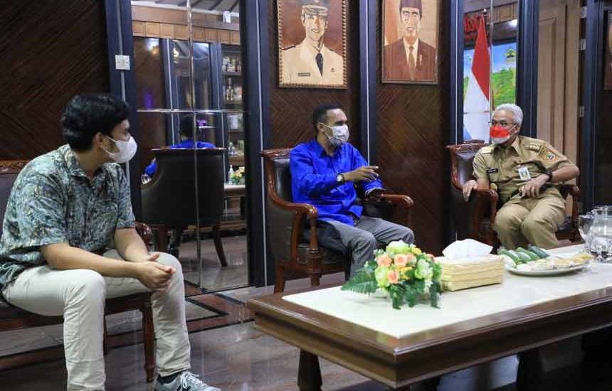 Hendak Nyaleg, Pemuda NTT Datangi Ganjar