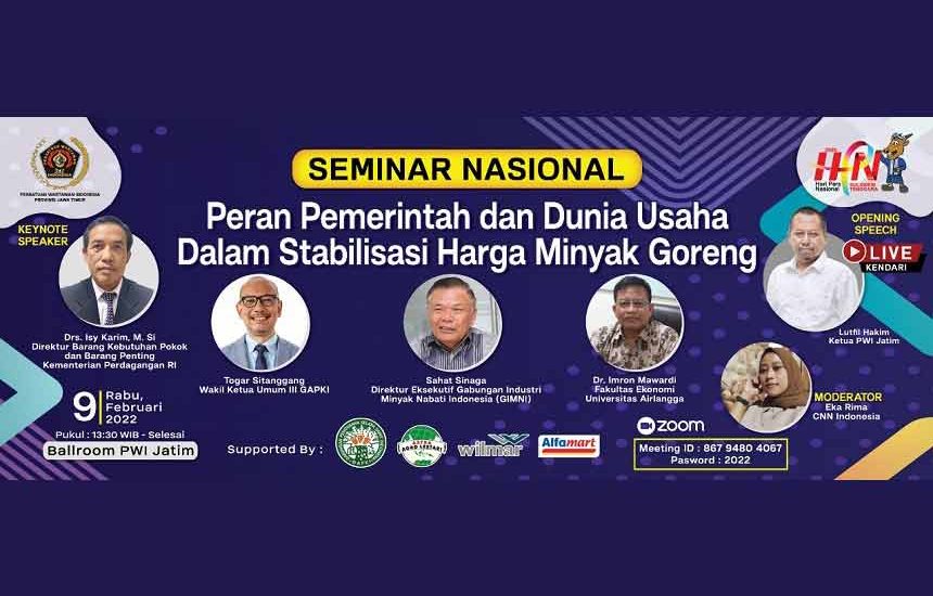 Seminar PWI Jatim Bahas Migor
