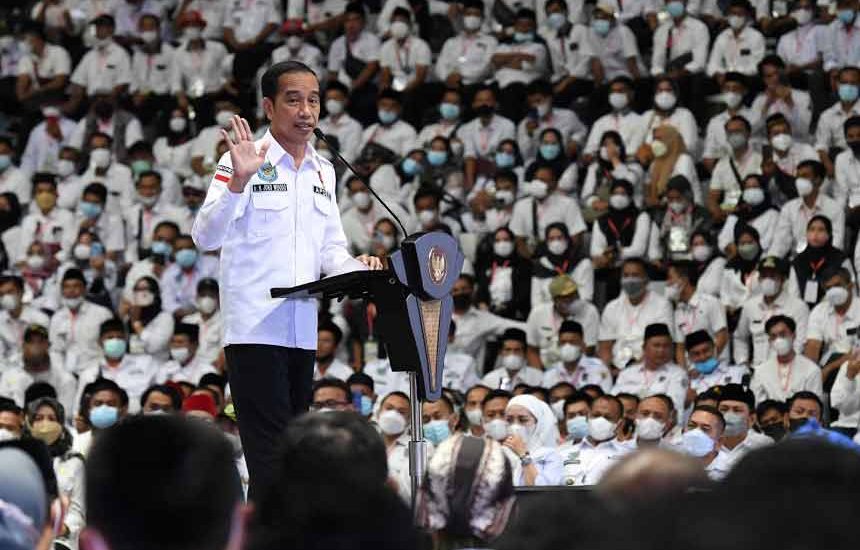 Jokowi Apresiasi Peran Perangkat Desa