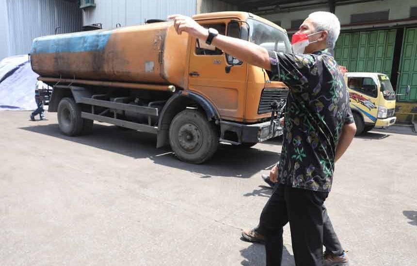 Ganjar Pantau Pengiriman Migor