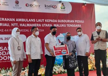 CSR Ambulans Laut dari Pasar Modal Indonesia