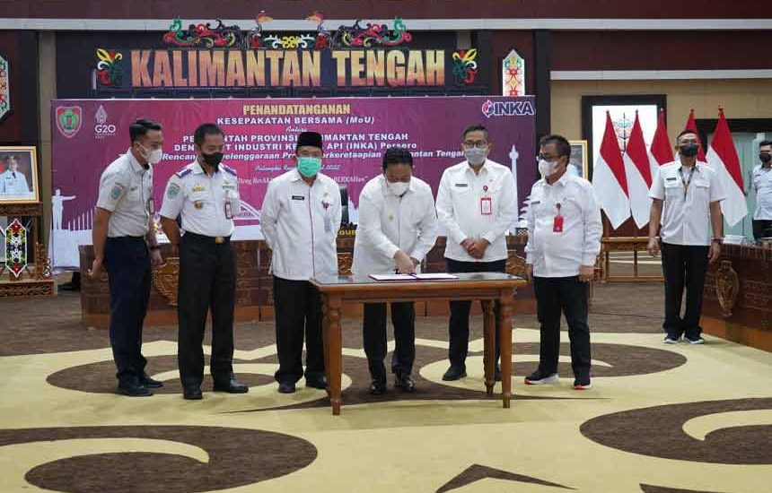 Bakal Ada Kereta Api di Kalteng