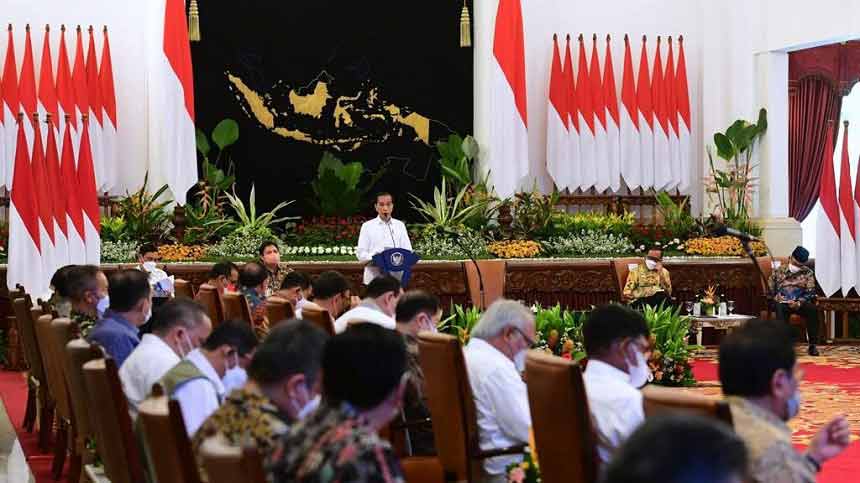 Presiden Jokowi Sampaikan Enam Arahan