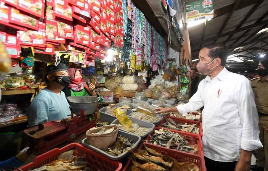 Jokowi Cek Langsung Harga Migor