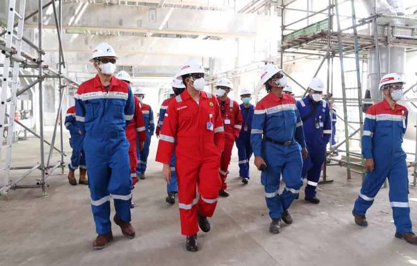 Proyek Jambaran Tiung Biru Capai 96,88%