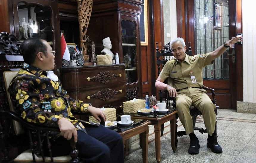 Bupati Mukomuko Ajak Ganjar Kerja Sama
