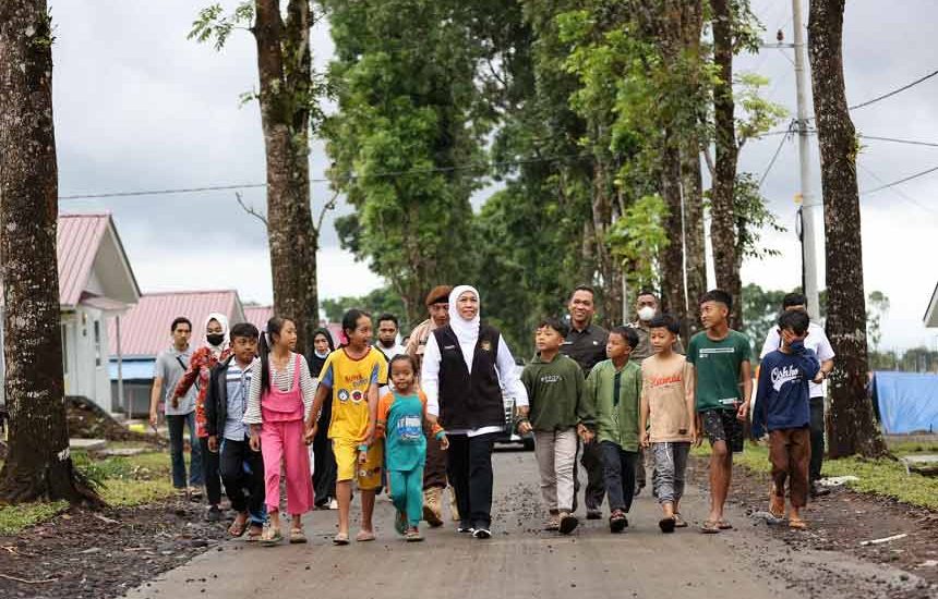 Listrik Rumah Korban Semeru Menyala