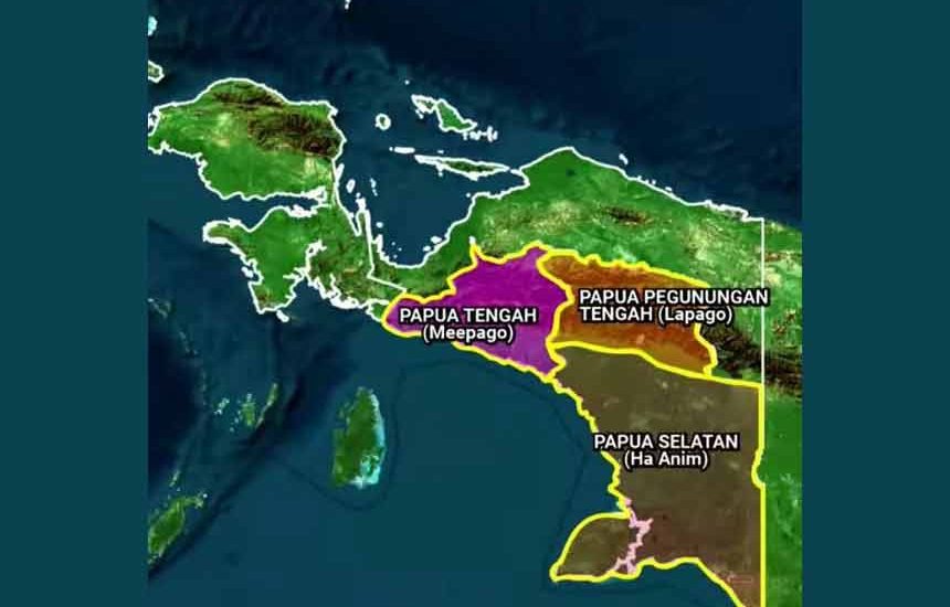 Inilah Tiga Provinsi Baru di Papua