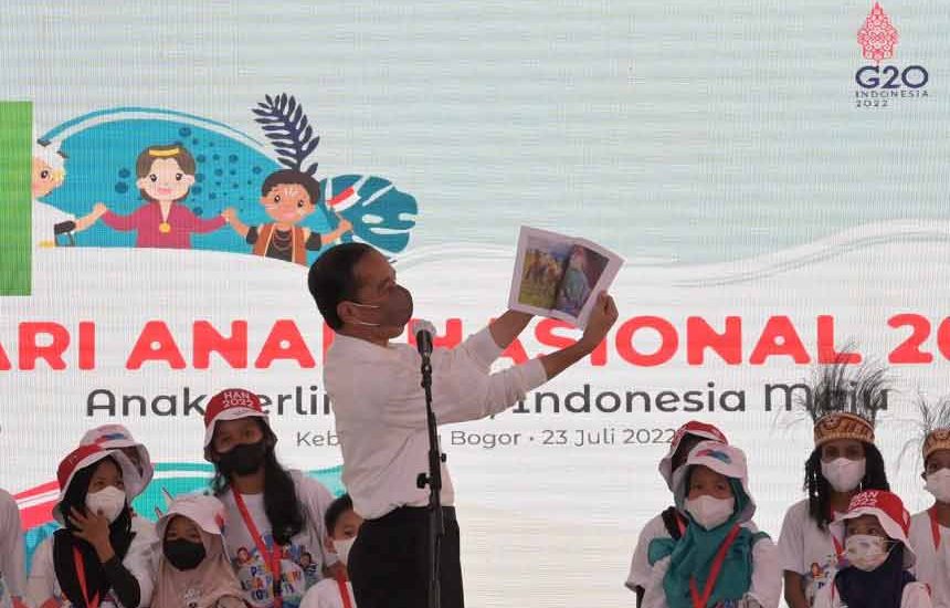 Pesan Jokowi di Hari Anak Nasional