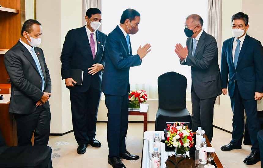 Jokowi Bertemu Chairman Hyundai