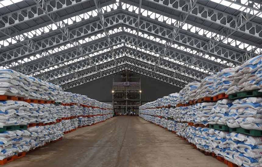 Stok Pupuk Bersubsidi 857.504 Ton