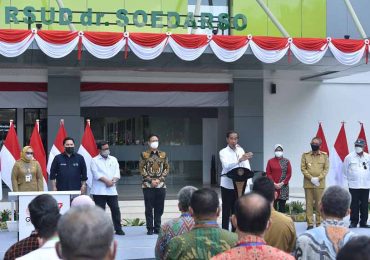 Jokowi Resmikan Tower Baru RSUD Soedarso