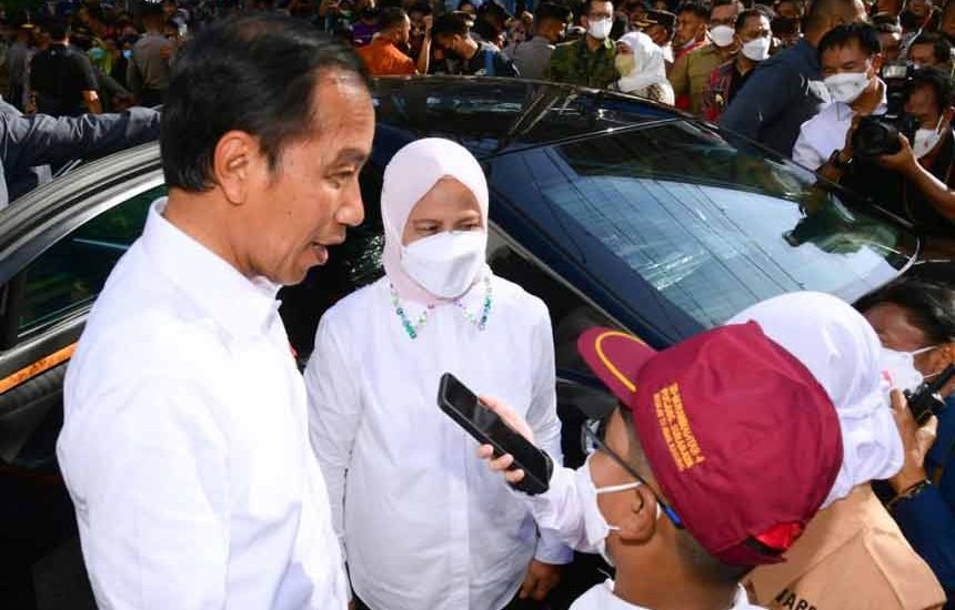 Wartawan Cilik Wawancarai Jokowi