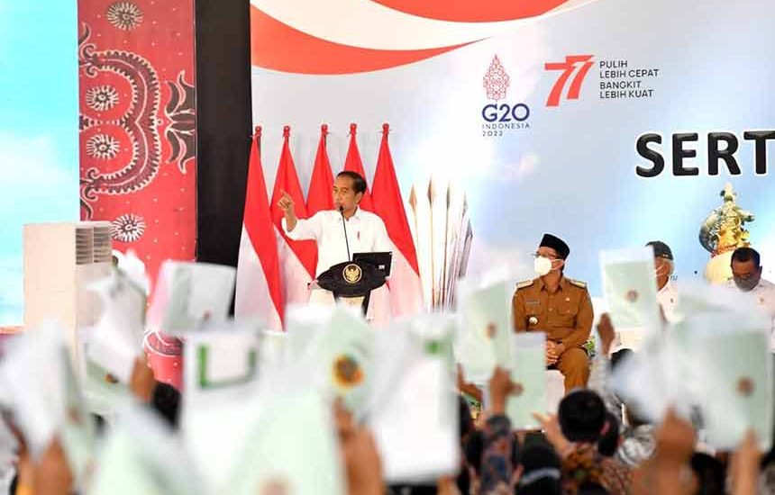 Sertifikat Tanah untuk Warga Sidoarjo