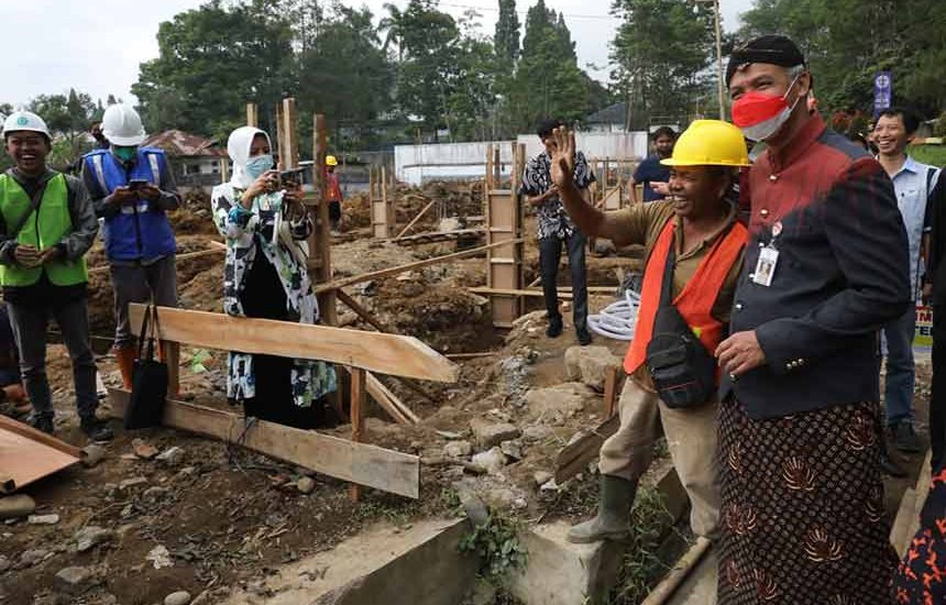 Ganjar : Jangan Dikorupsi, Kualitas Mesti Baik