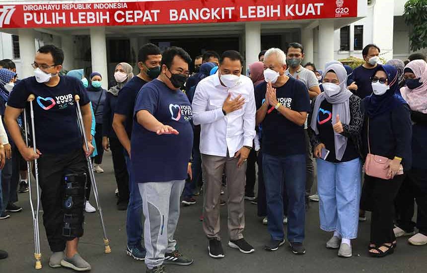 Sinergitas Pemberantasan Kebutaan di Surabaya