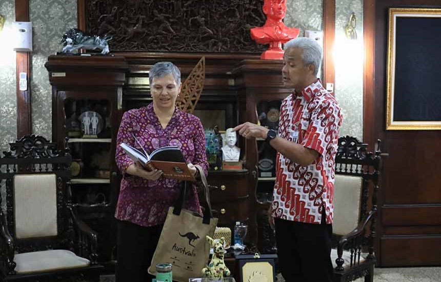 Dubes Australia Kunjungi Ganjar Pranowo