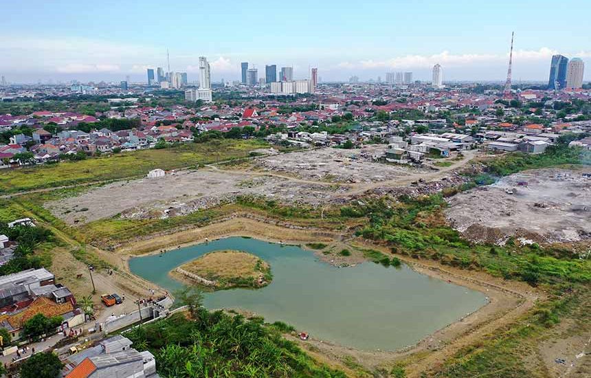 Bozem Karangpoh Surabaya Atasi Banjir