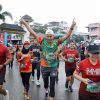 Friendship Run Borobudur Marathon di Medan Bareng Ganjar