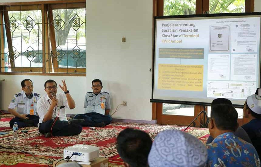 Terminal KWR Sunan Ampel Diserahkan Dishub