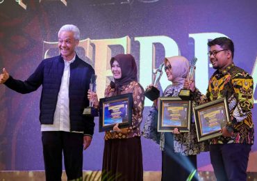 Pesan Ganjar untuk Pemenang Indonesia Persada Award III