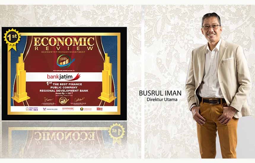 Bank Jatim Raih Indonesia Finance Award