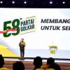 Jokowi Hadiri Peringatan Partai Golkar