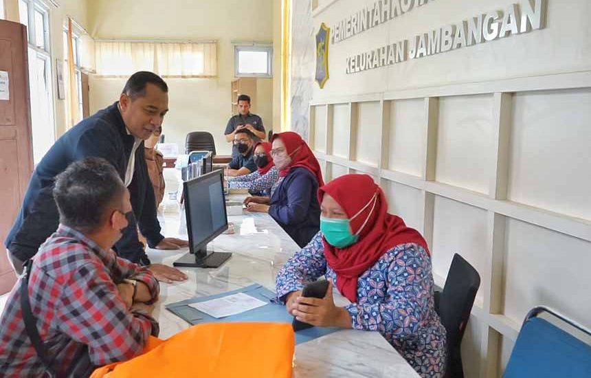 Saat Eri Sidak ke Kelurahan