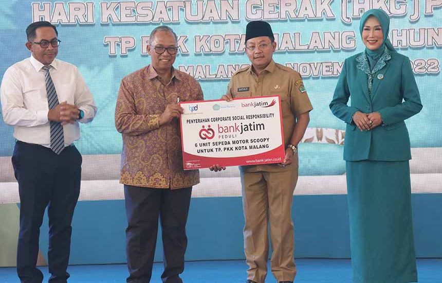 CSR Sepeda Motor Bank Jatim untuk Pemkot Malang