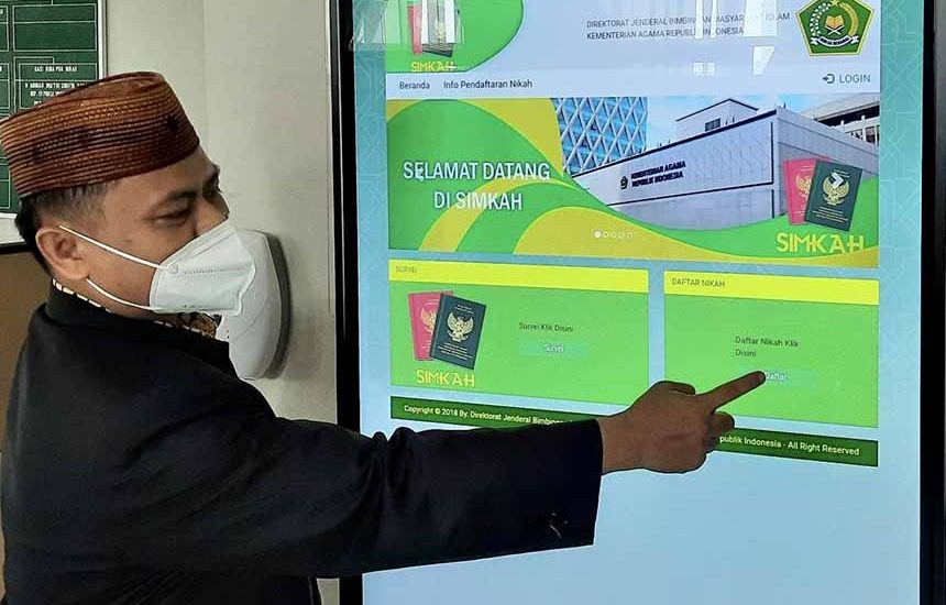 Mau Menikah Daftar Lewat Simkah
