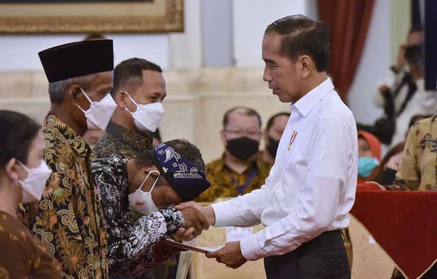 1,55 Juta Sertifikat Tanah untuk Rakyat