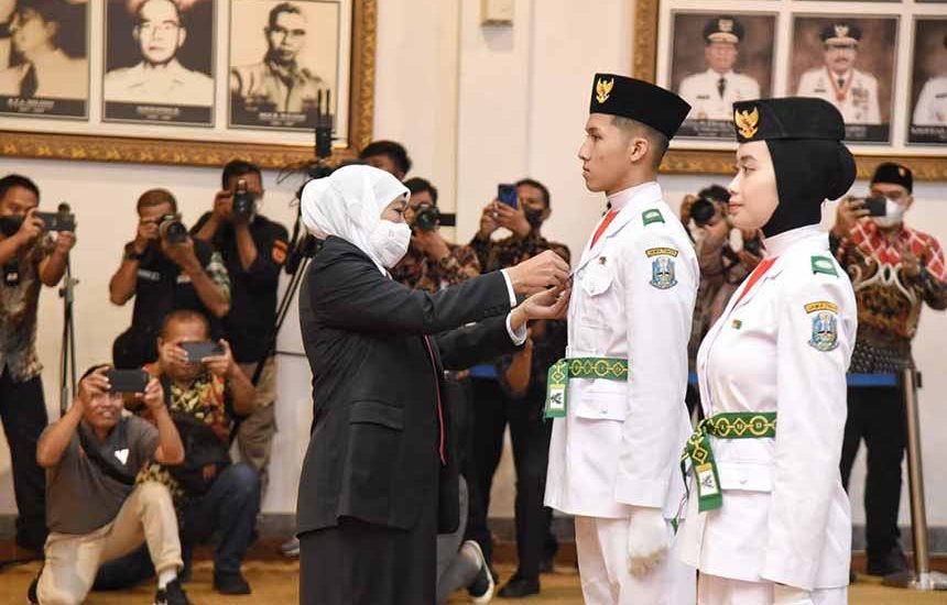 Purna Paskibraka Jatim Jadi Duta Pancasila