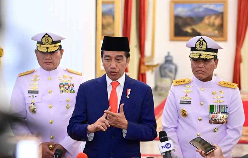 Jokowi: Tingkatkan Kedaulatan Negara di Laut