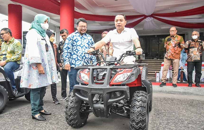 Bantuan 5 Unit ATV dari HM Sampoerna